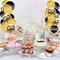 30Pcs Happy Anniversary Balloons Decorations Kit, 12 Inch Black Gold